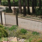 Wrought Iron with gate